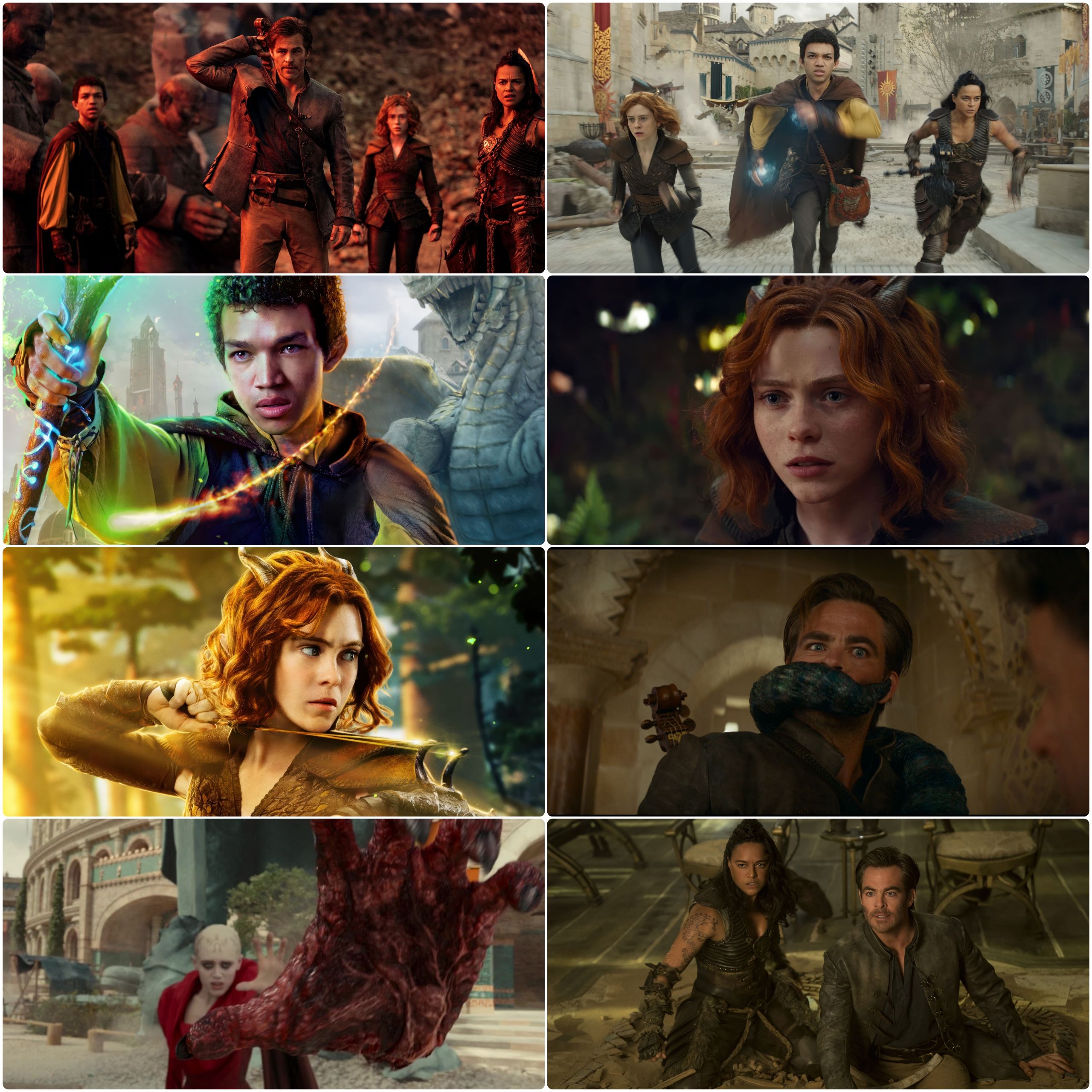 Dungeons Dragons - Honour Among Thieves (2023) (Hindi + English) Dual Audio Hollywood Movie BluRay HD ESub Screenshot