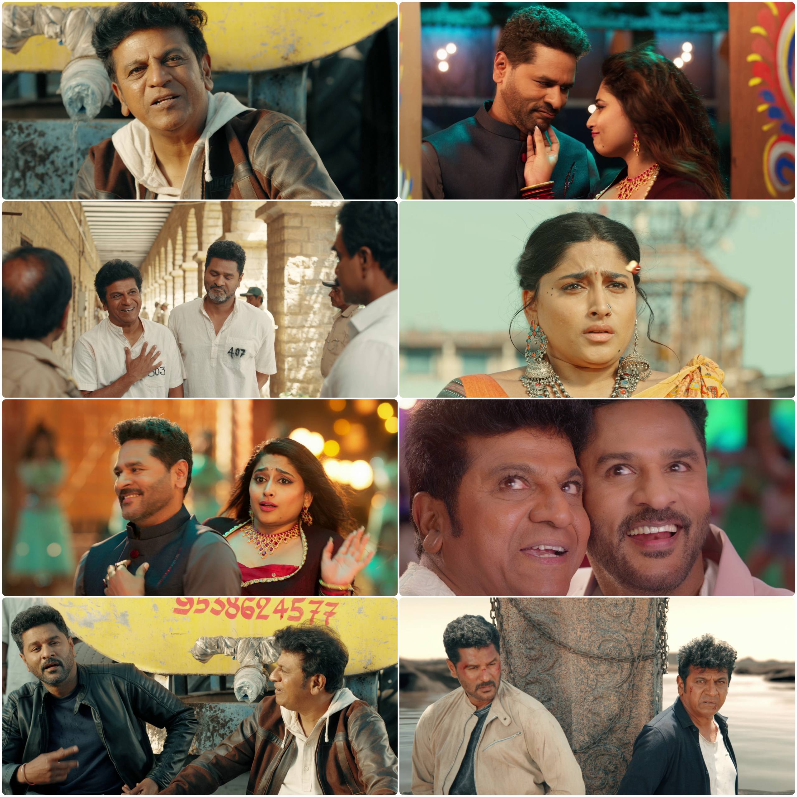 Karataka Damanaka (2024) (Hindi + Kannada) Dual Audio UnCut South Movie HD ESub Screenshot